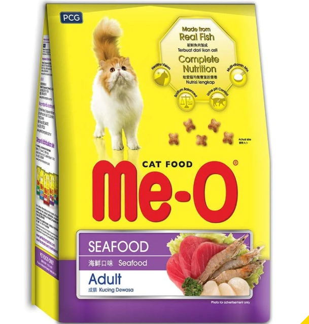 Me O Seafood Adult Cat Dry Food
